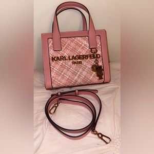 Karl Lagerfeld Mini Tote Bag (rose pink)